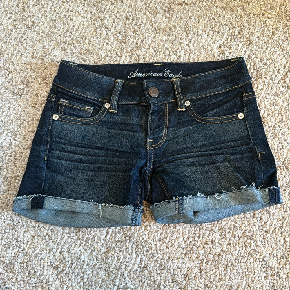 American Eagle Stretch Denim Shorts